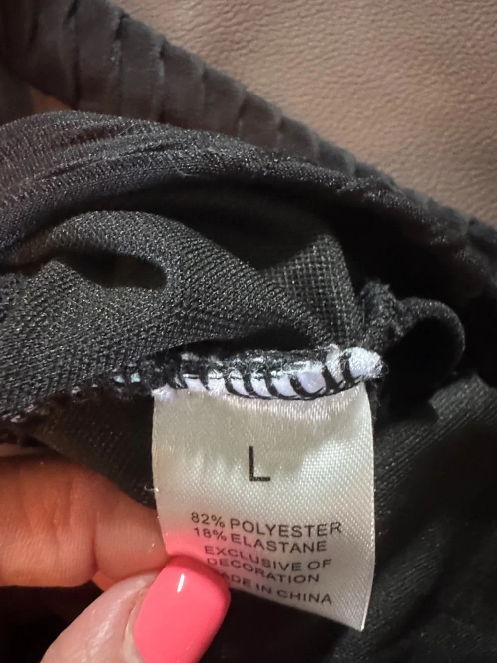 Black & Aqua Leopard Print Women's Bikini Set - Picture 4 of 5